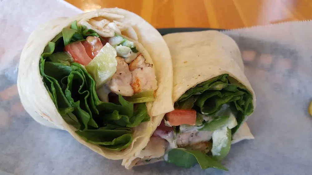 Spinach Chicken Wrap